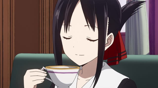 Episode: Episode 3 - Miyuki Shirogane Still Hasn't Done It / Kaguya Wants to Be Figured Out / Kaguya Wants to Walk