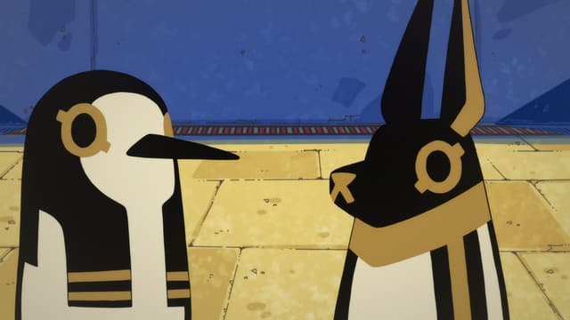 Episode: Episode 1 - Suddenly, Egyptian Gods / Suddenly, Anubis