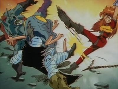 Kitsu епізод 5: ESCAPE! Noonsa, the Flaming Fish Man!