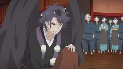 Kitsu епізод 18: A Big Fight between a Tengu Father and His Son.